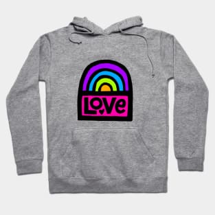 Love Rainbow (mulit) Hoodie